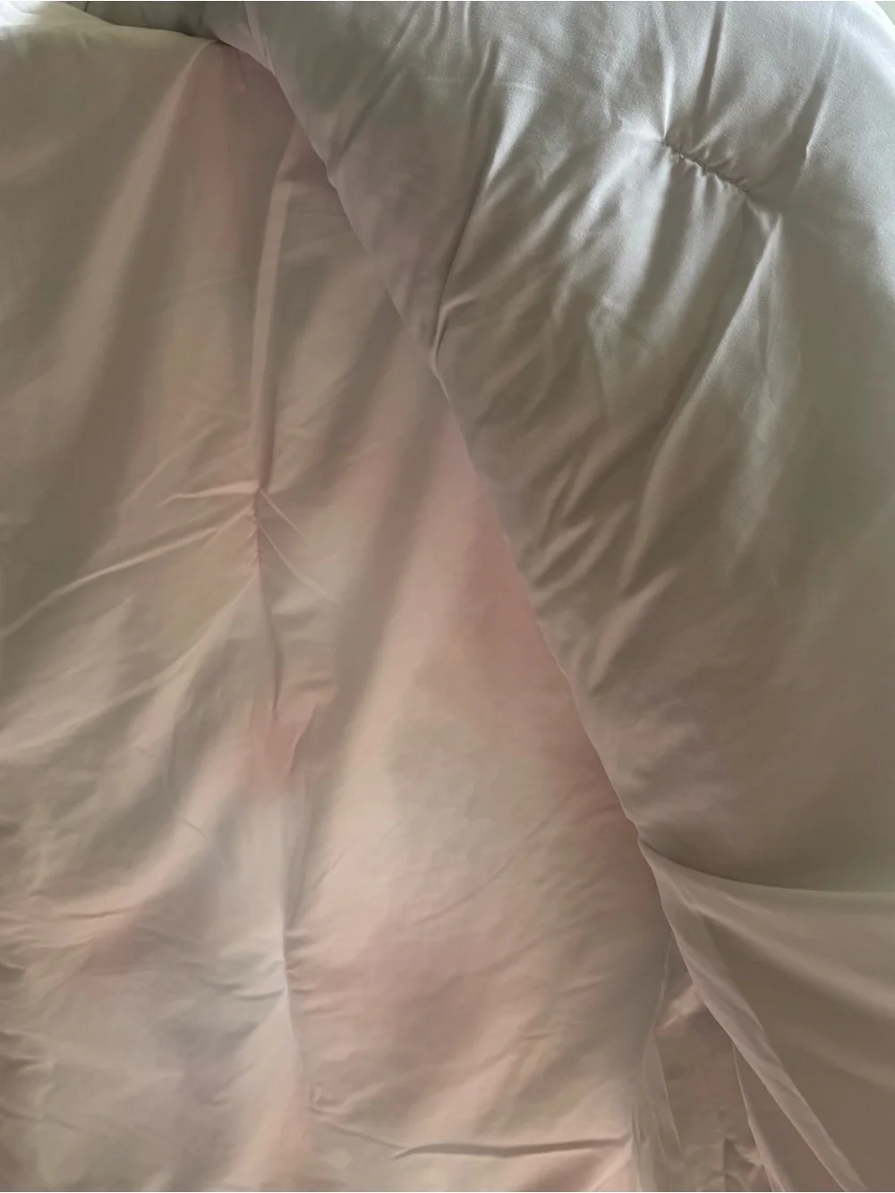 Twin XL comforter and standard pillowcase